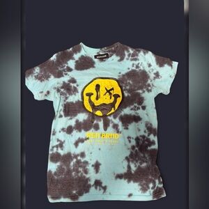 Women's Reason x RSNBRND tie dye short tee